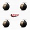 Service Caster 2-3/8'' Floor Safe Antique Hooded Twin Wheel Caster Top Plate , 4PK SCC-TP02S60D-NYU-WA-TP2-4 - alternate 2